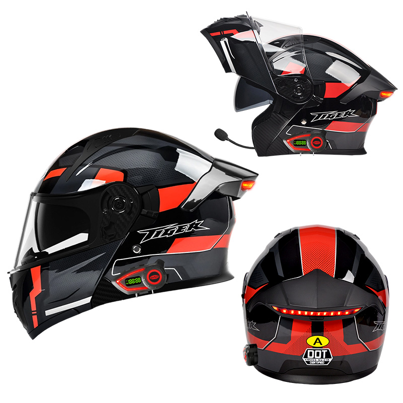Casco Moto LED Intelligente co - Full Face Motorcycle Helmet With Bluetooth recensione e prezzo