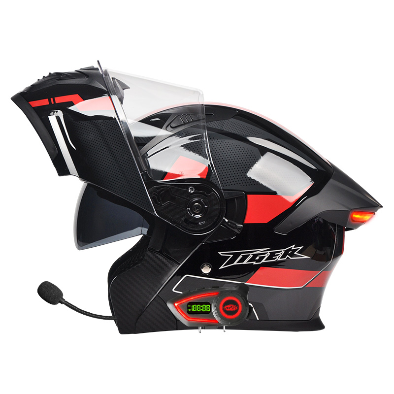 Casco Moto LED Intelligente co - Full Face Motorcycle Helmet With Bluetooth recensione e prezzo