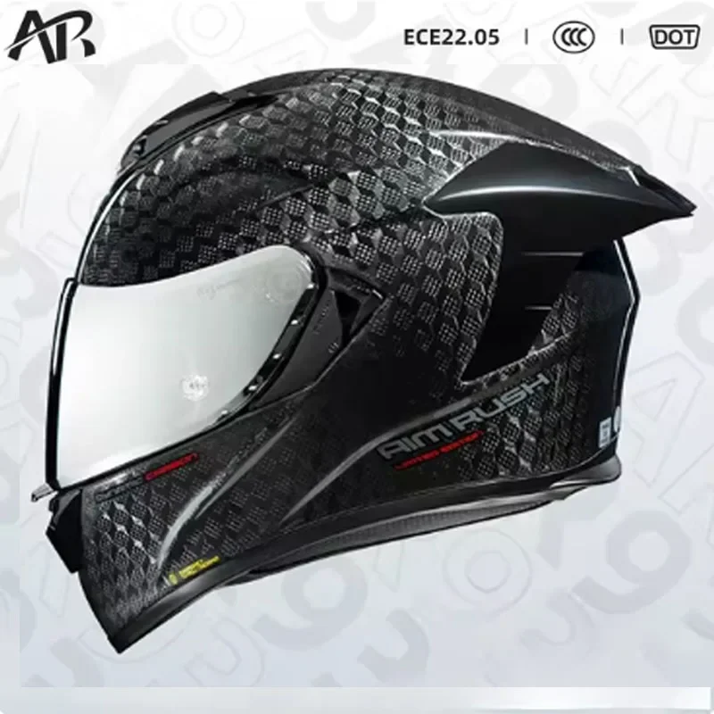 Casco moto in fibra di carboni - Carbon Fiber Lightweight Motorcycle Helmet recensione e prezzo