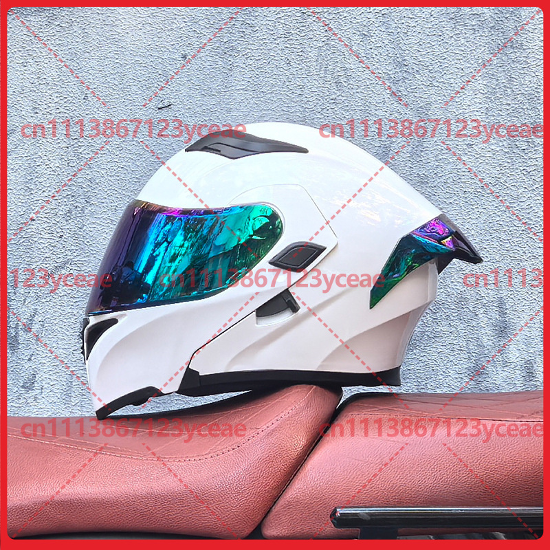 Casco modulare per moto Orz, c - Dual Visor Motorcycle Racing Helmet recensione e prezzo