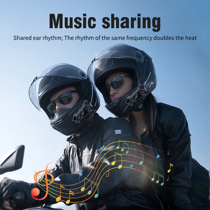 Interfono Bluetooth 5.3 per Ca - Universal Motorcycle Helmet Intercom Headset recensione e prezzo