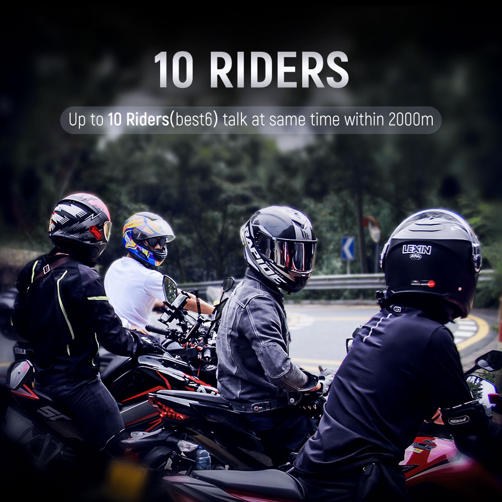 Lexin B4FM-X Cuffie per casco  - Universal Motorcycle Helmet Intercom Headset recensione e prezzo