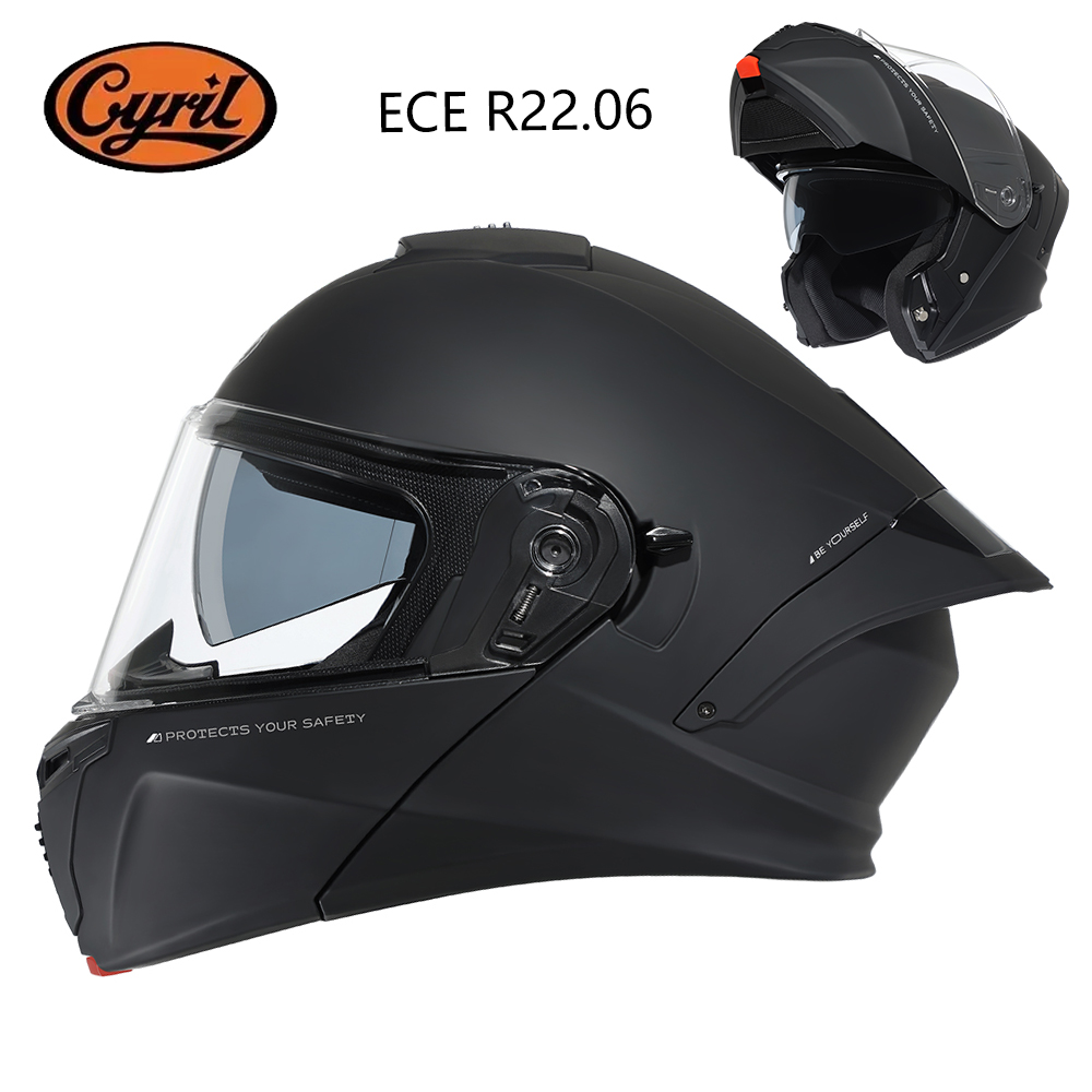 Casco Modulare CYRIL per Moto, - Modular Flip Up Motorcycle Helmet Dot Approved recensione e prezzo