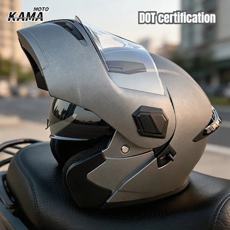 Casco modulare per moto con vi - Modular Flip Up Motorcycle Helmet Dot Approved recensione e prezzo