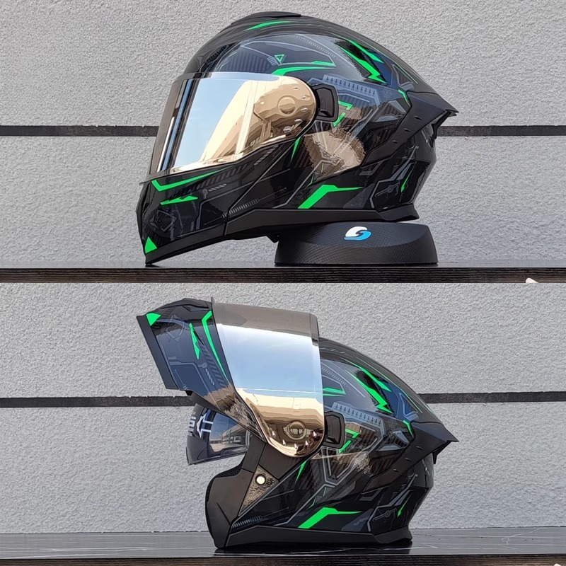 Nuovo casco moto modulare Flip - Full Face Motorcycle Helmet With Bluetooth recensione e prezzo