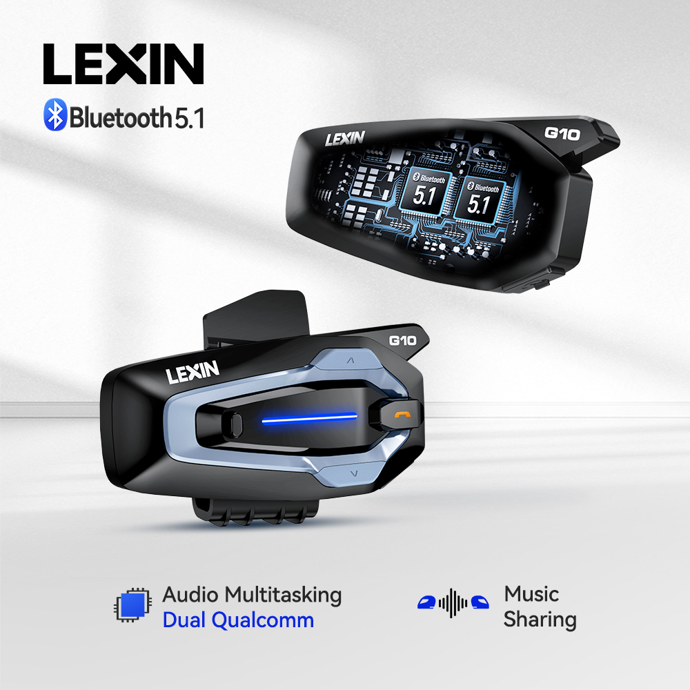 NEW-LEXIN G10 Interfono per Ca - Universal Motorcycle Helmet Intercom Headset recensione e prezzo