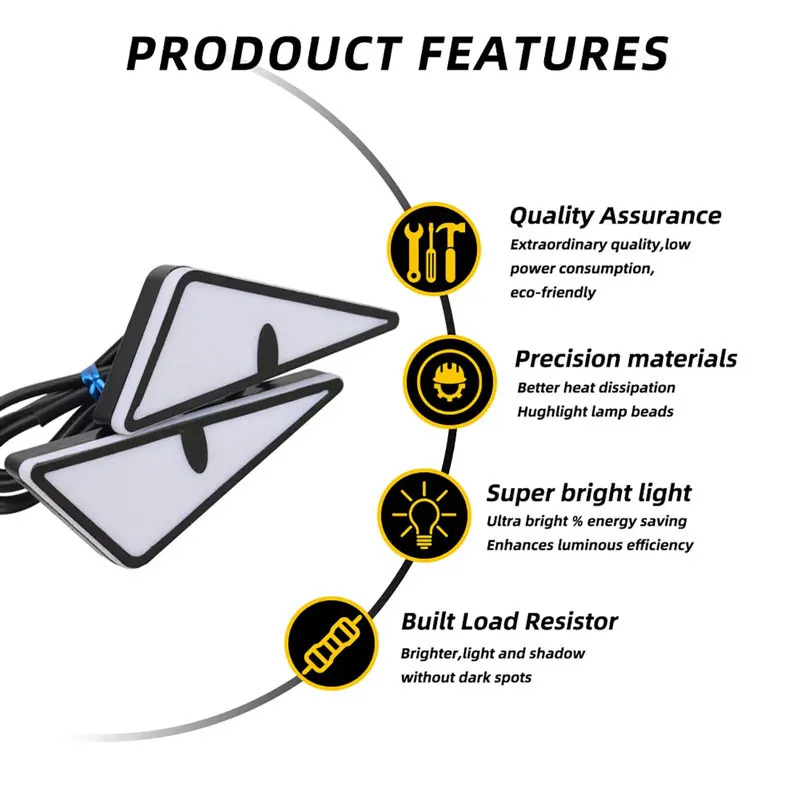 Luci LED Universali per Auto,  - Universal Motorcycle Led Headlight Projector recensione e prezzo