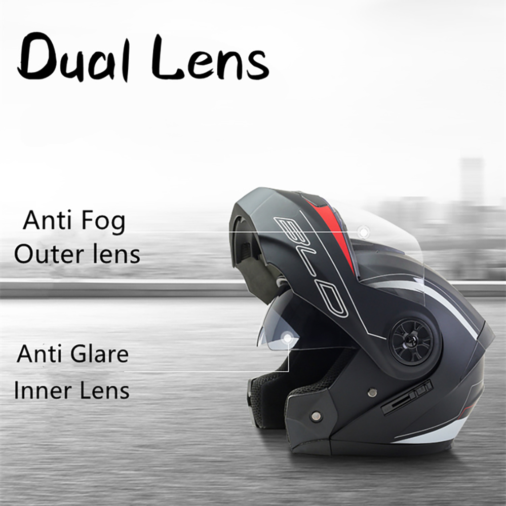 Casco integrale personalizzato - Full Face Motorcycle Helmet With Bluetooth recensione e prezzo